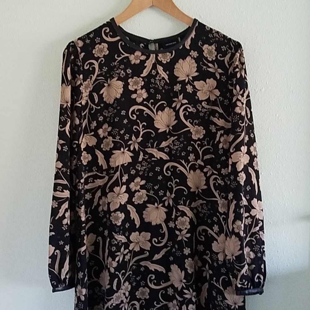 Floral high low dress